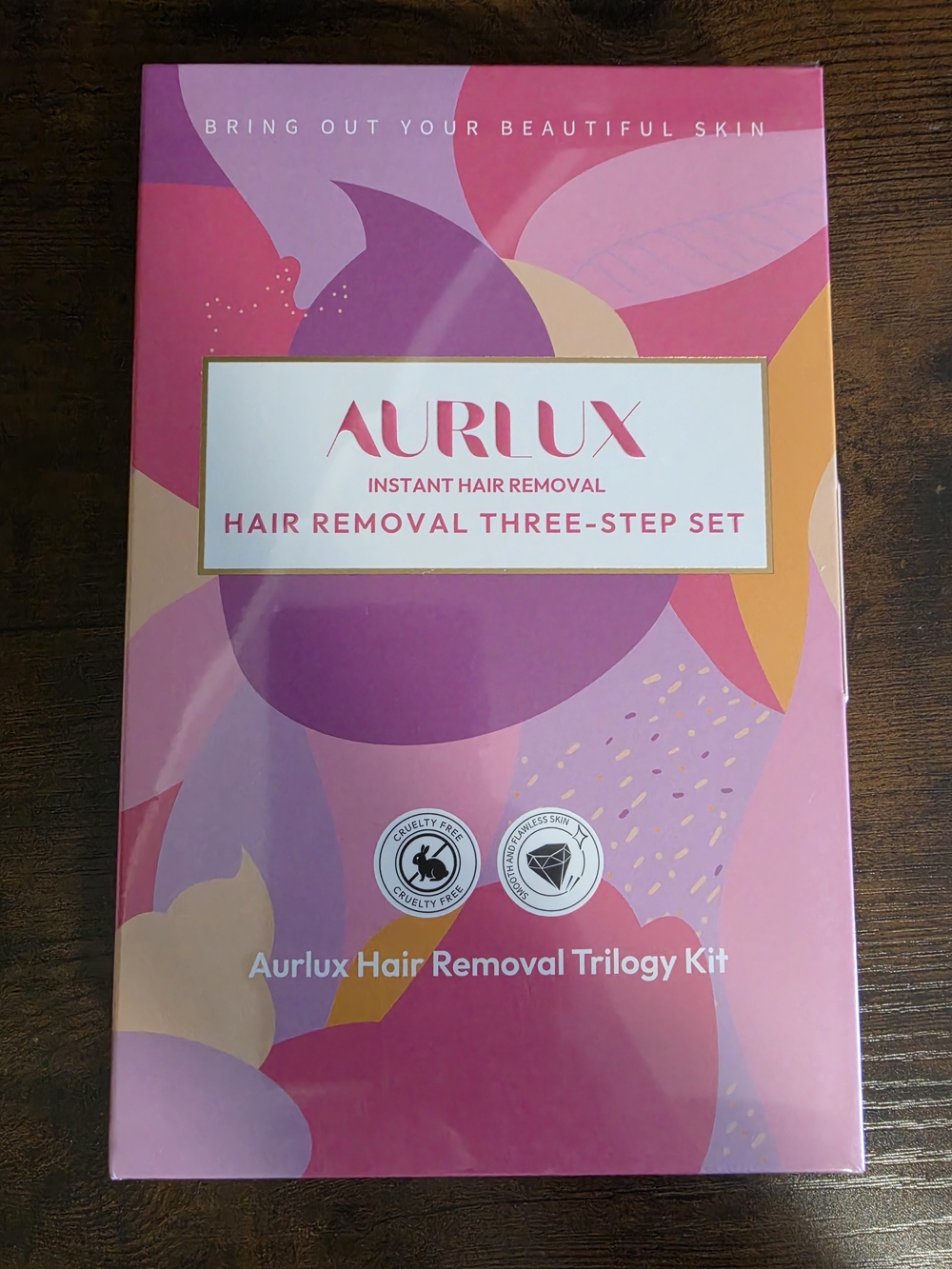 Pink Instant Hair Removal Three-Step Set
